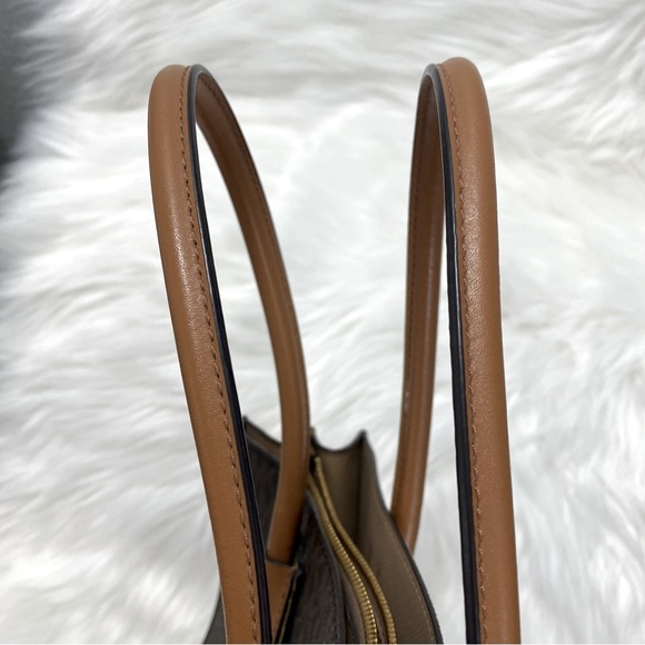 Michael Kors Studio Large Mercer Gold/Brown purse - Picture 12 of 16